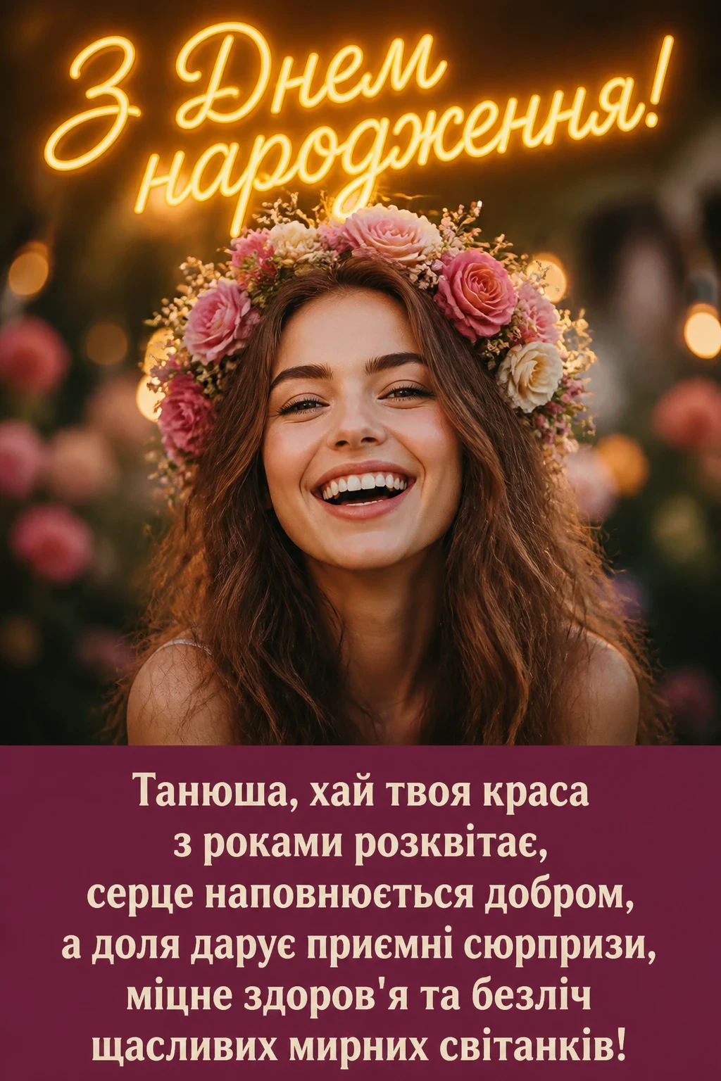 з днем народження танюша