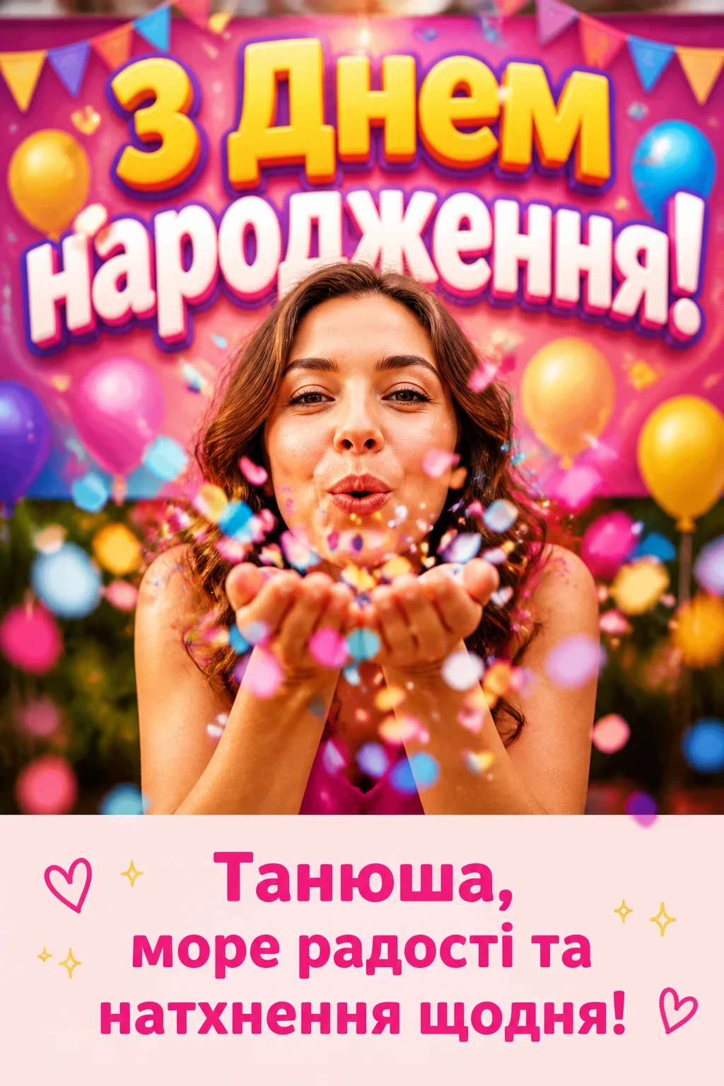 з днем народження танюша