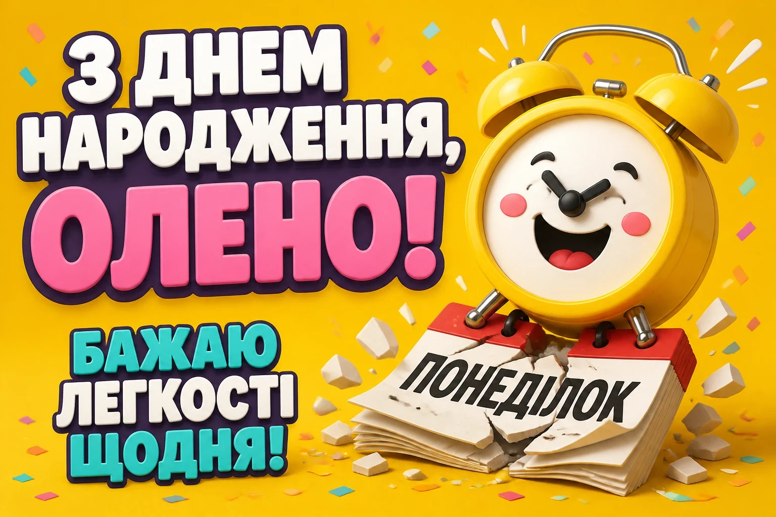 з днем народження олена