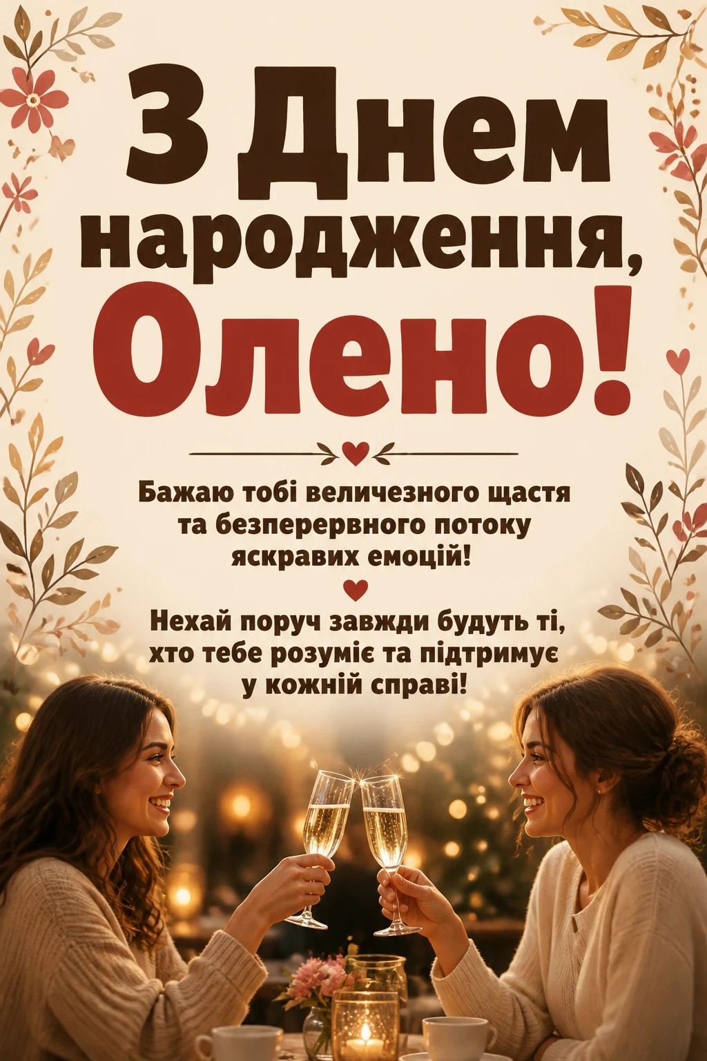 з днем народження олена