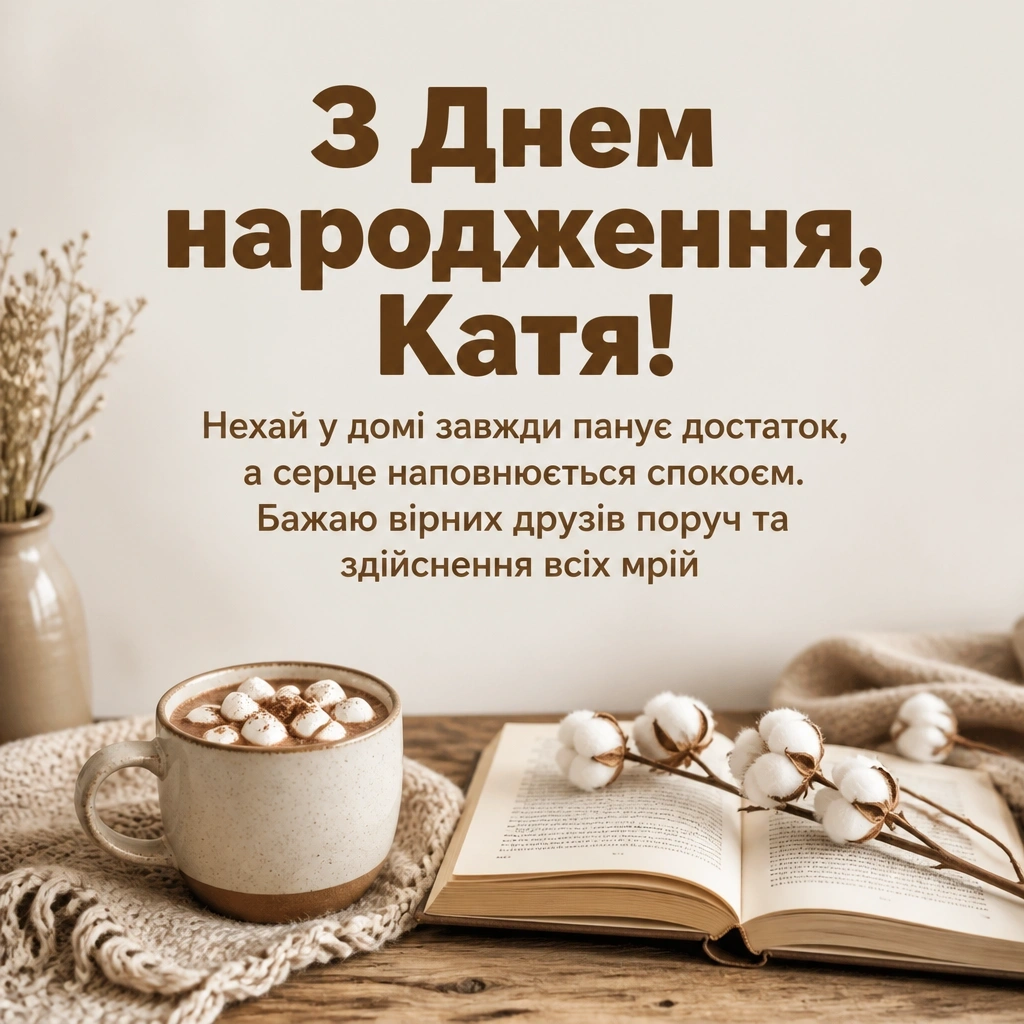з днем народження катя