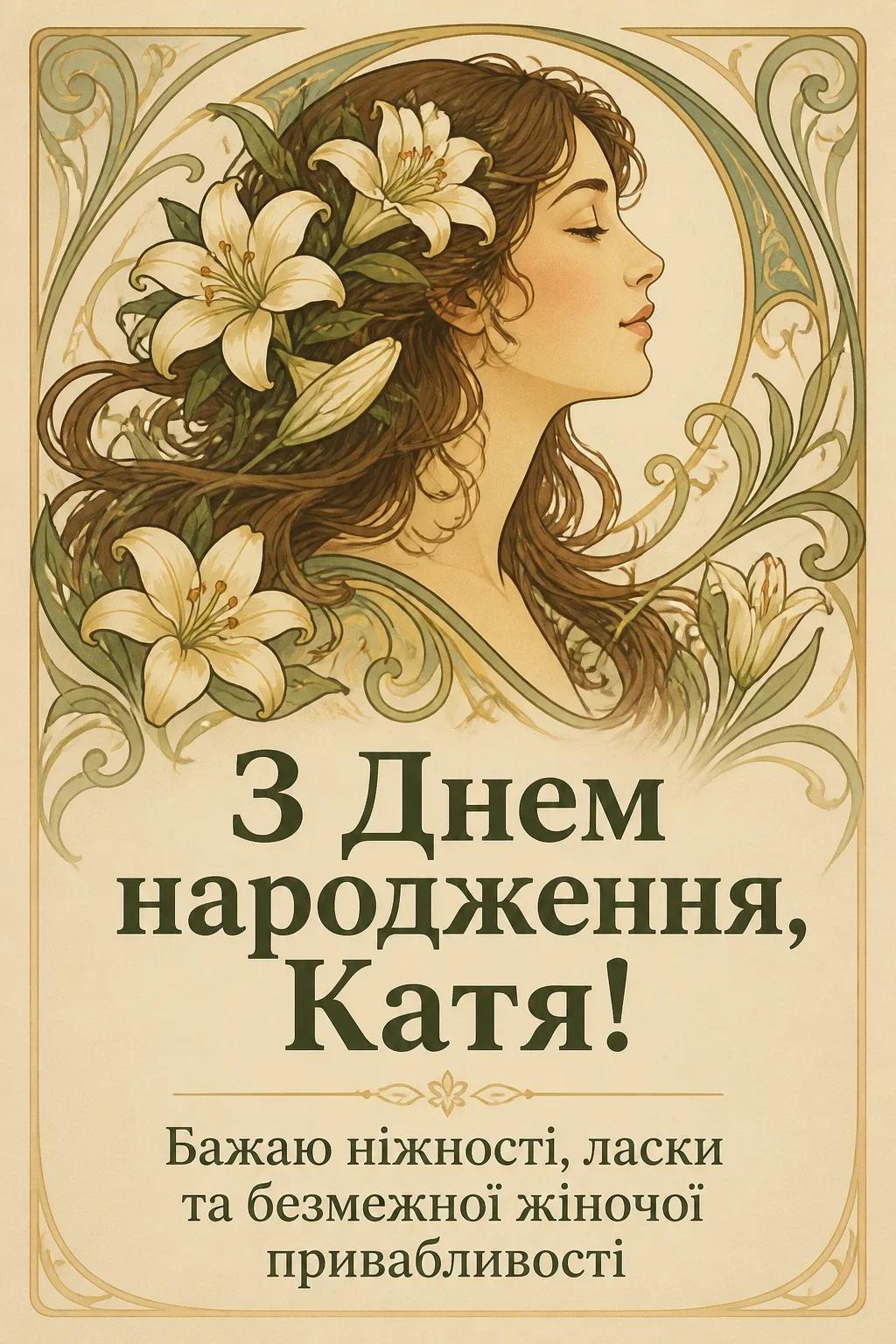 з днем народження катя