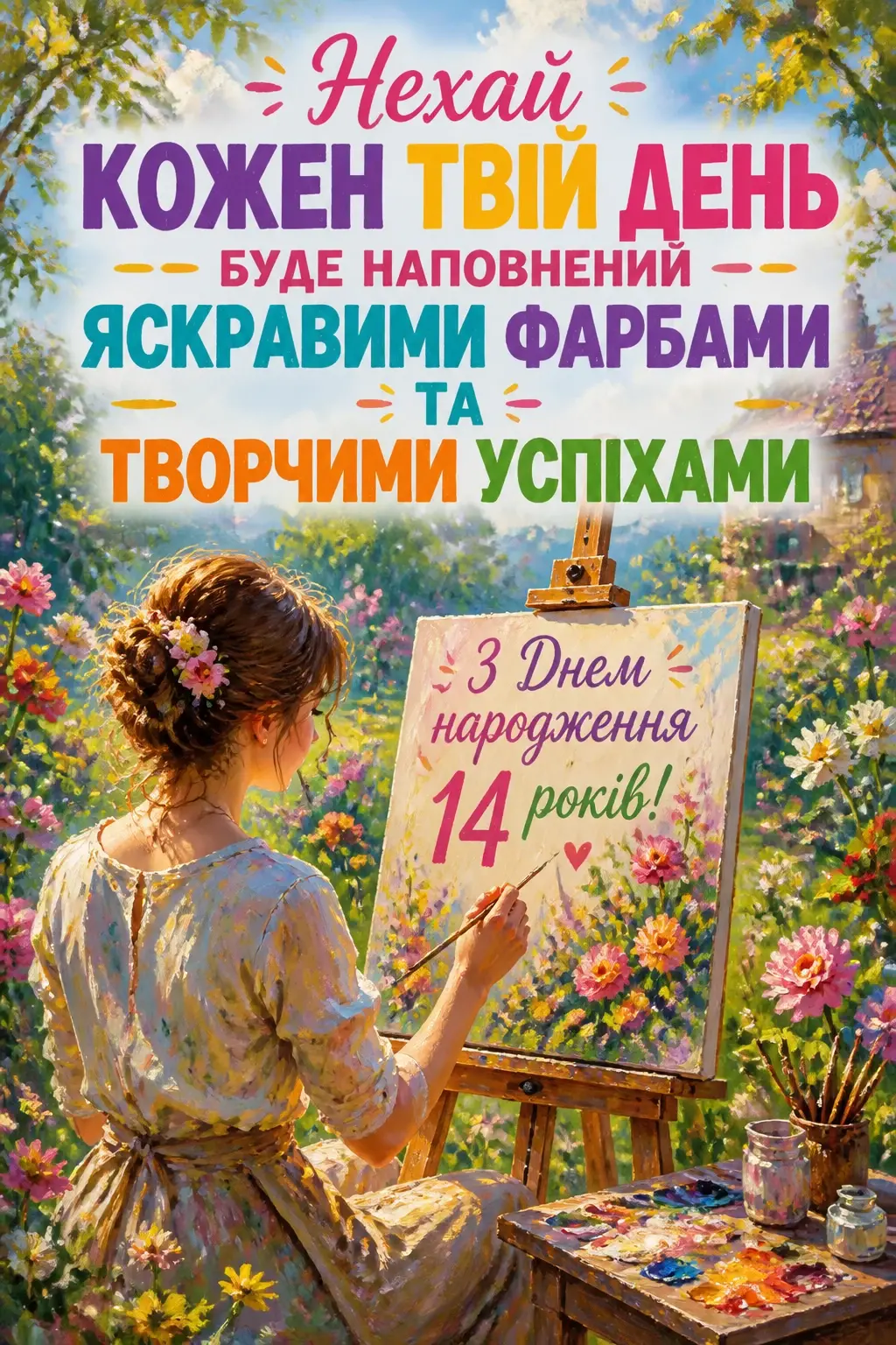 привітання племінниці з днем народження