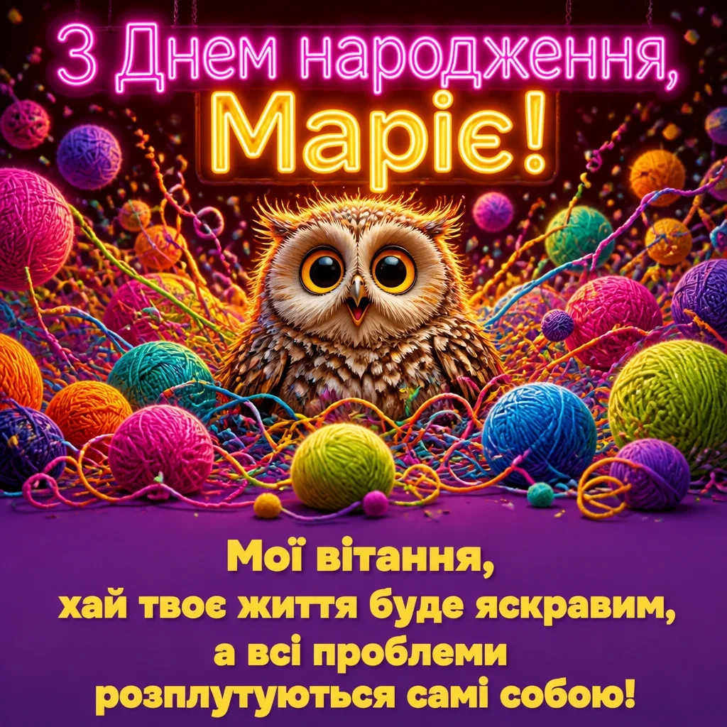 з днем народження марія