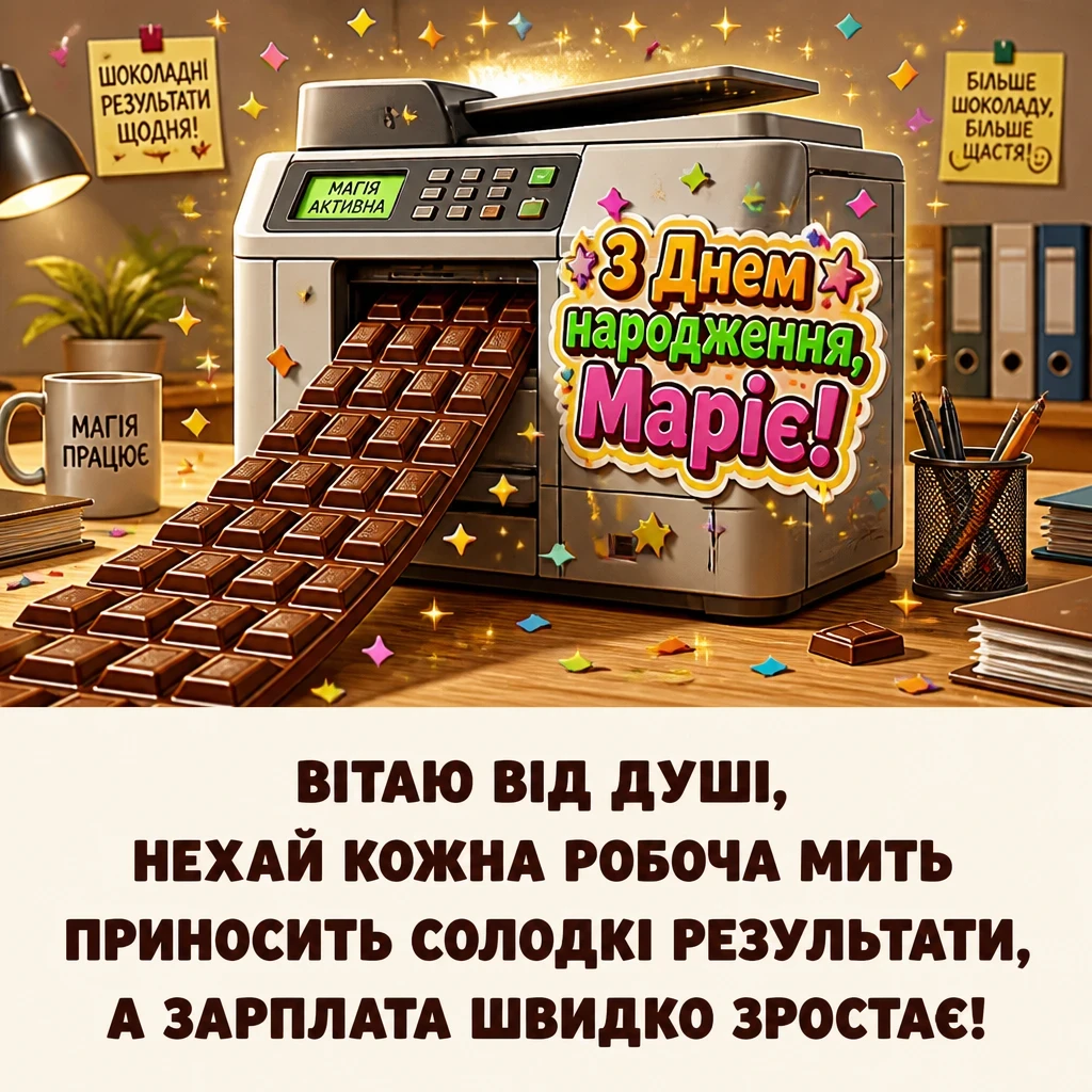 з днем народження марія