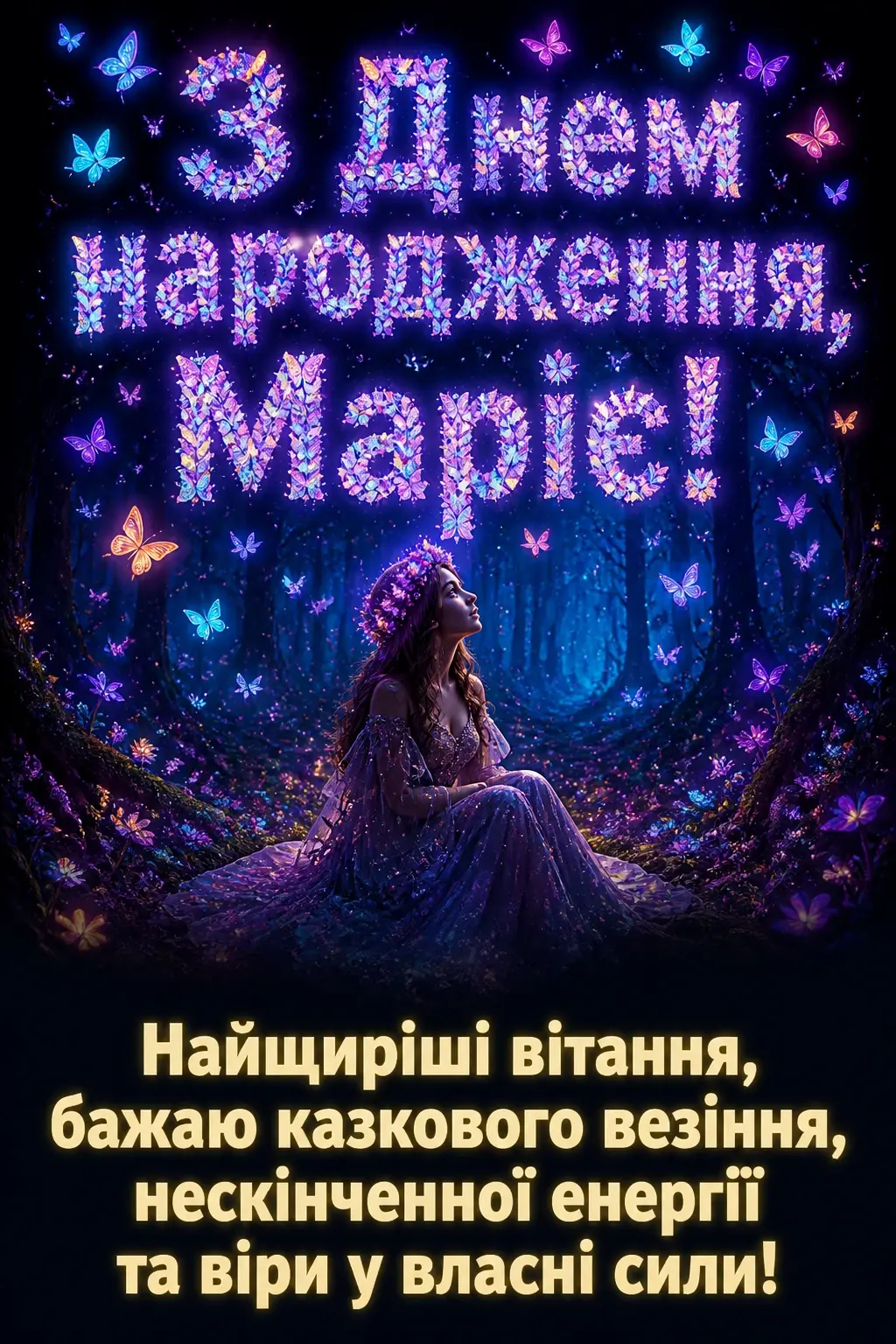 з днем народження марія