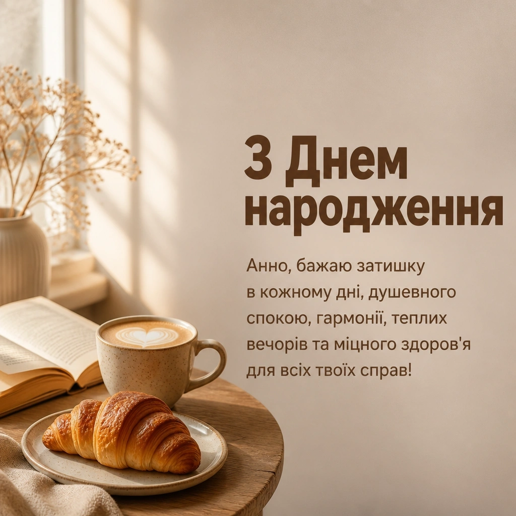 з днем народження анна