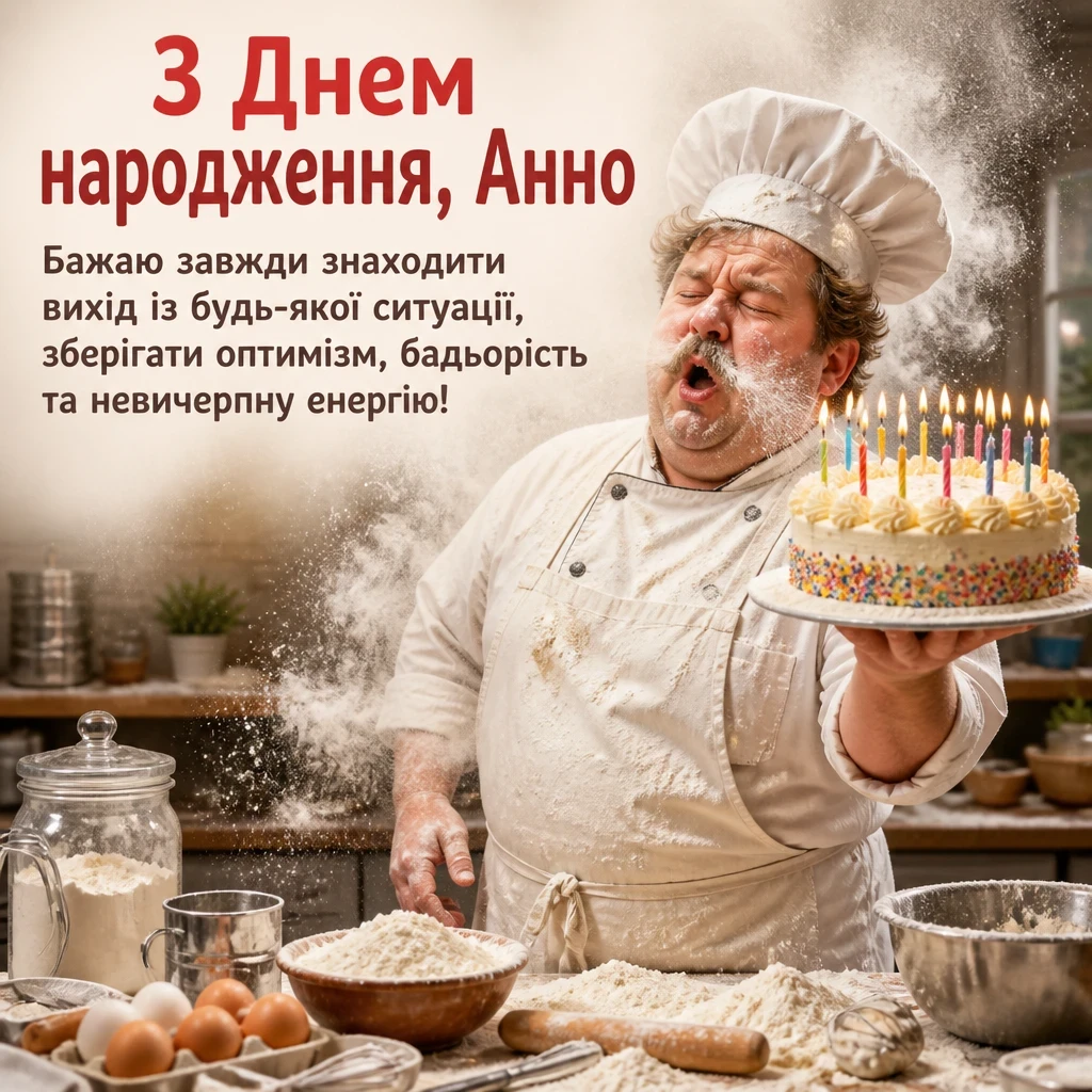 з днем народження анна