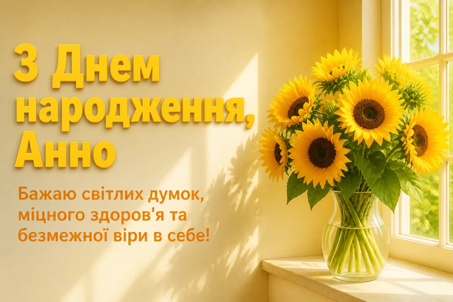 з днем народження анна