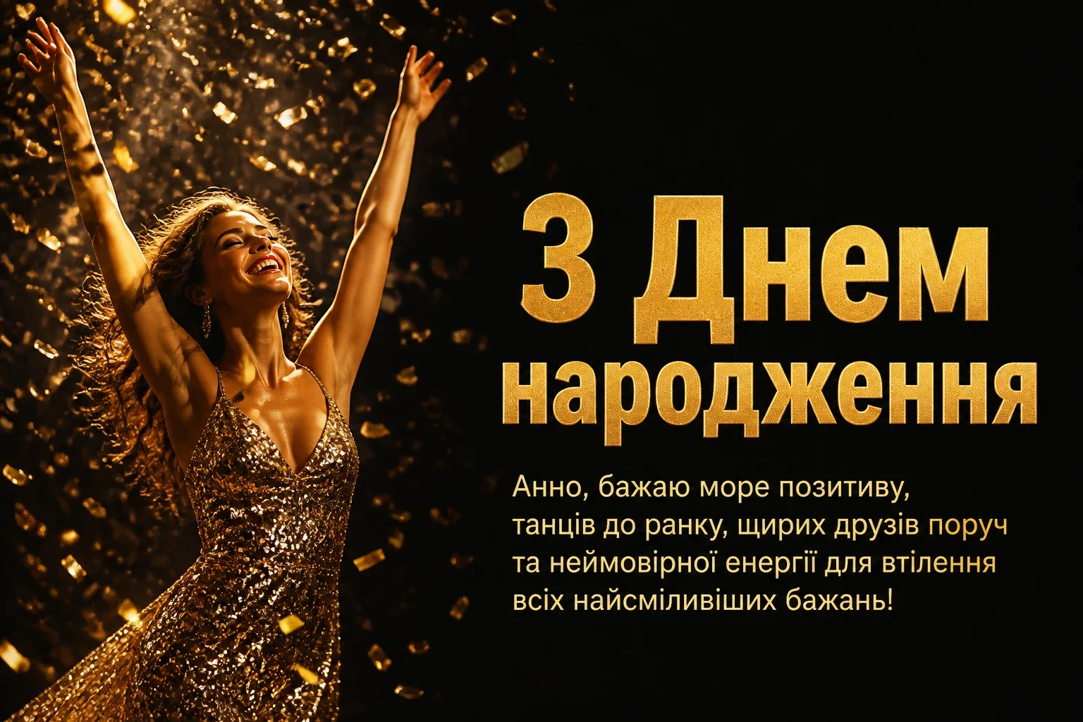 з днем народження анна