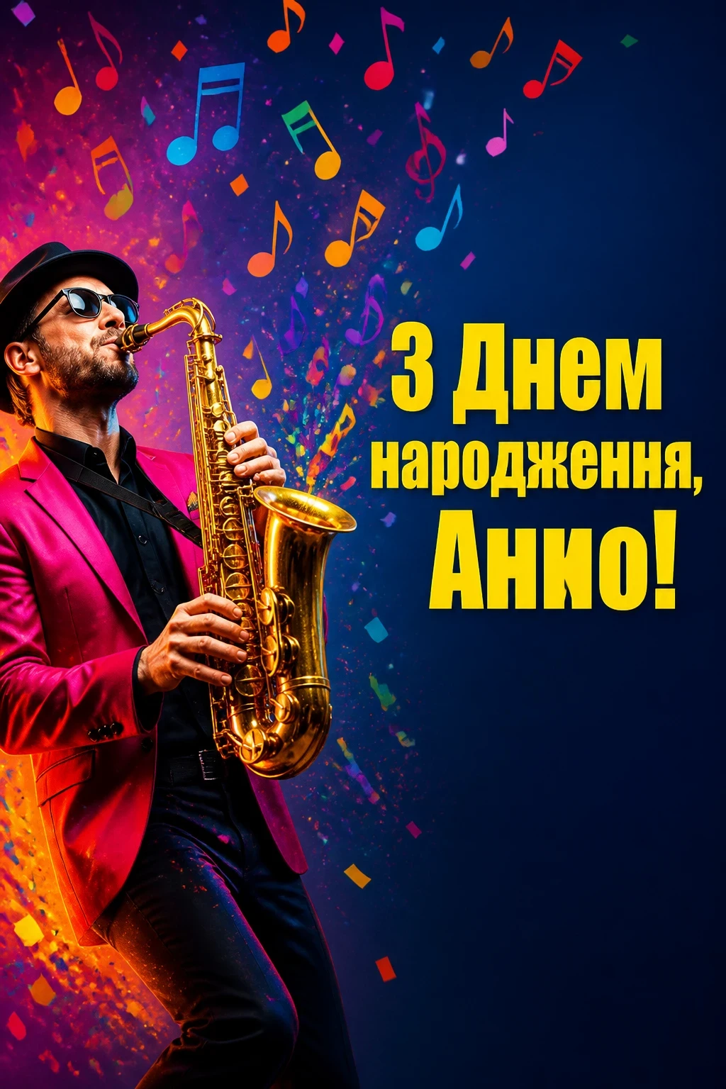 з днем народження анна