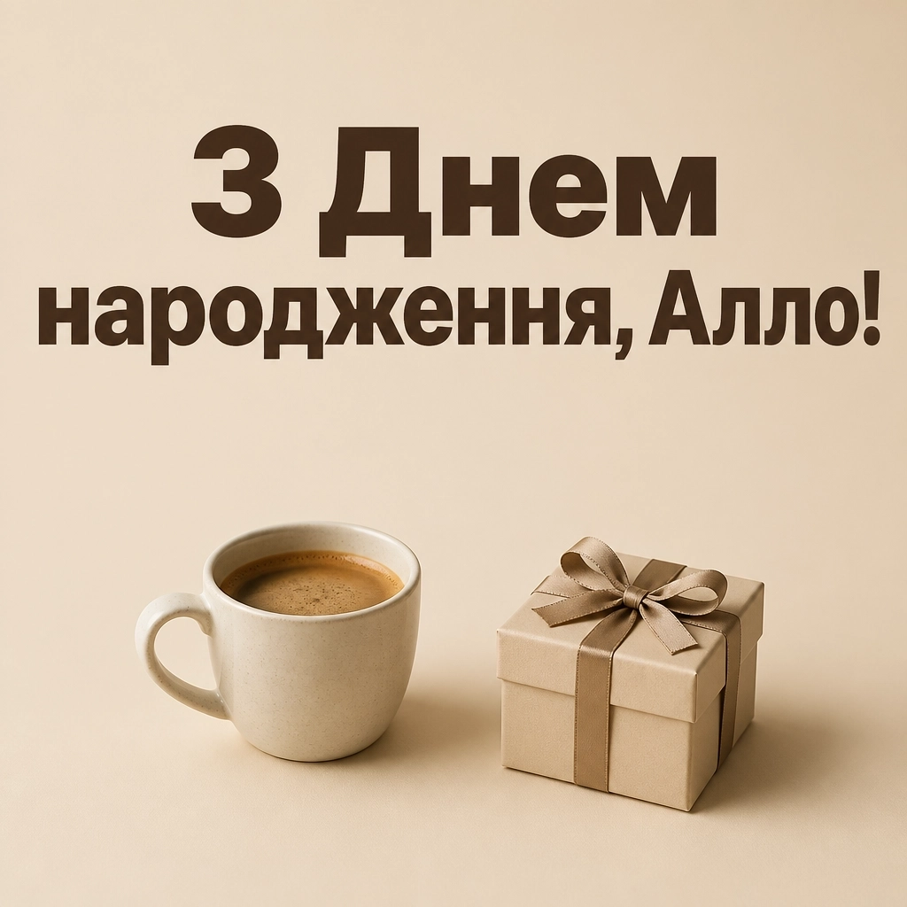 з днем народження алла