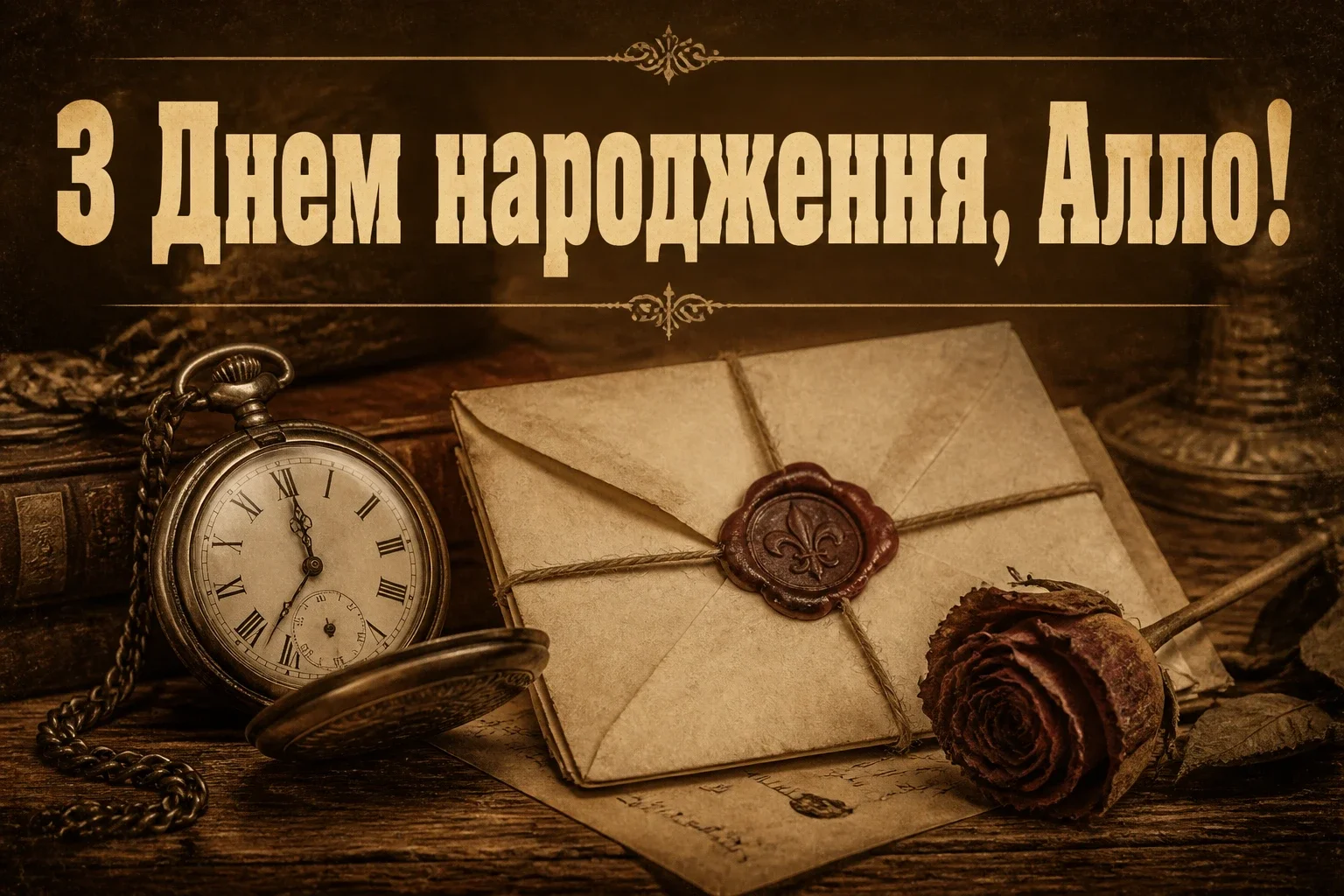 з днем народження алла