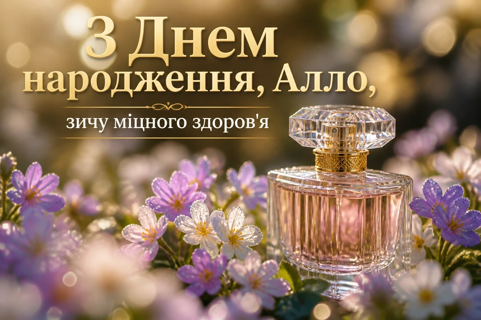 з днем народження алла