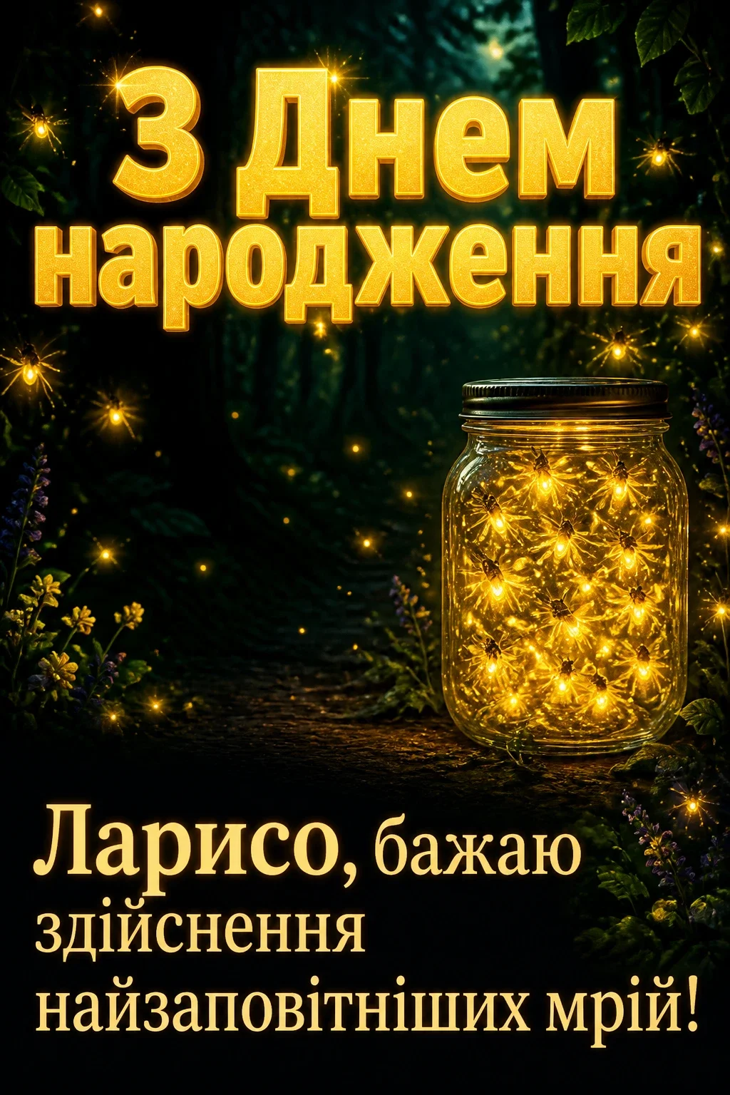 з днем народження лариса