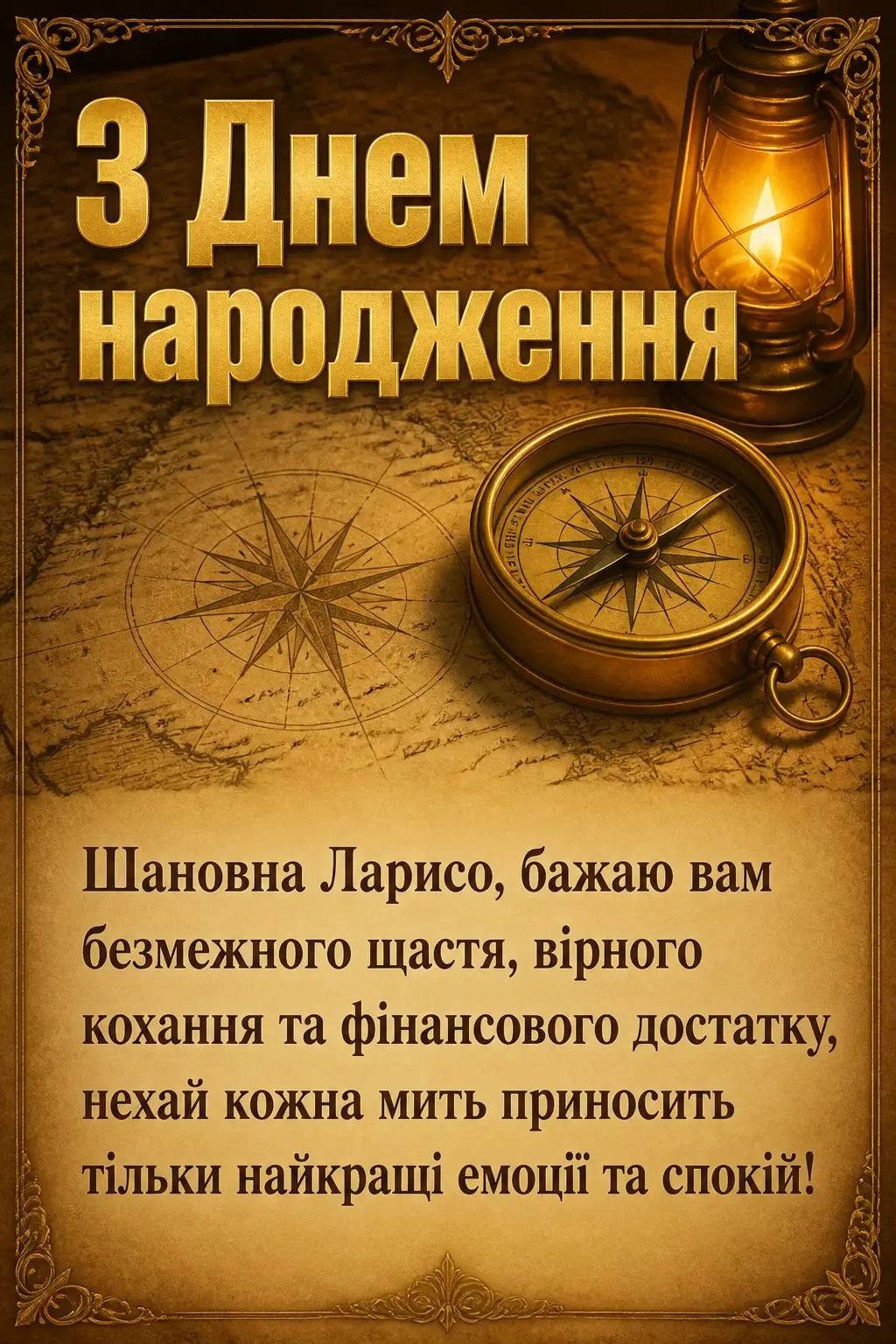 з днем народження лариса