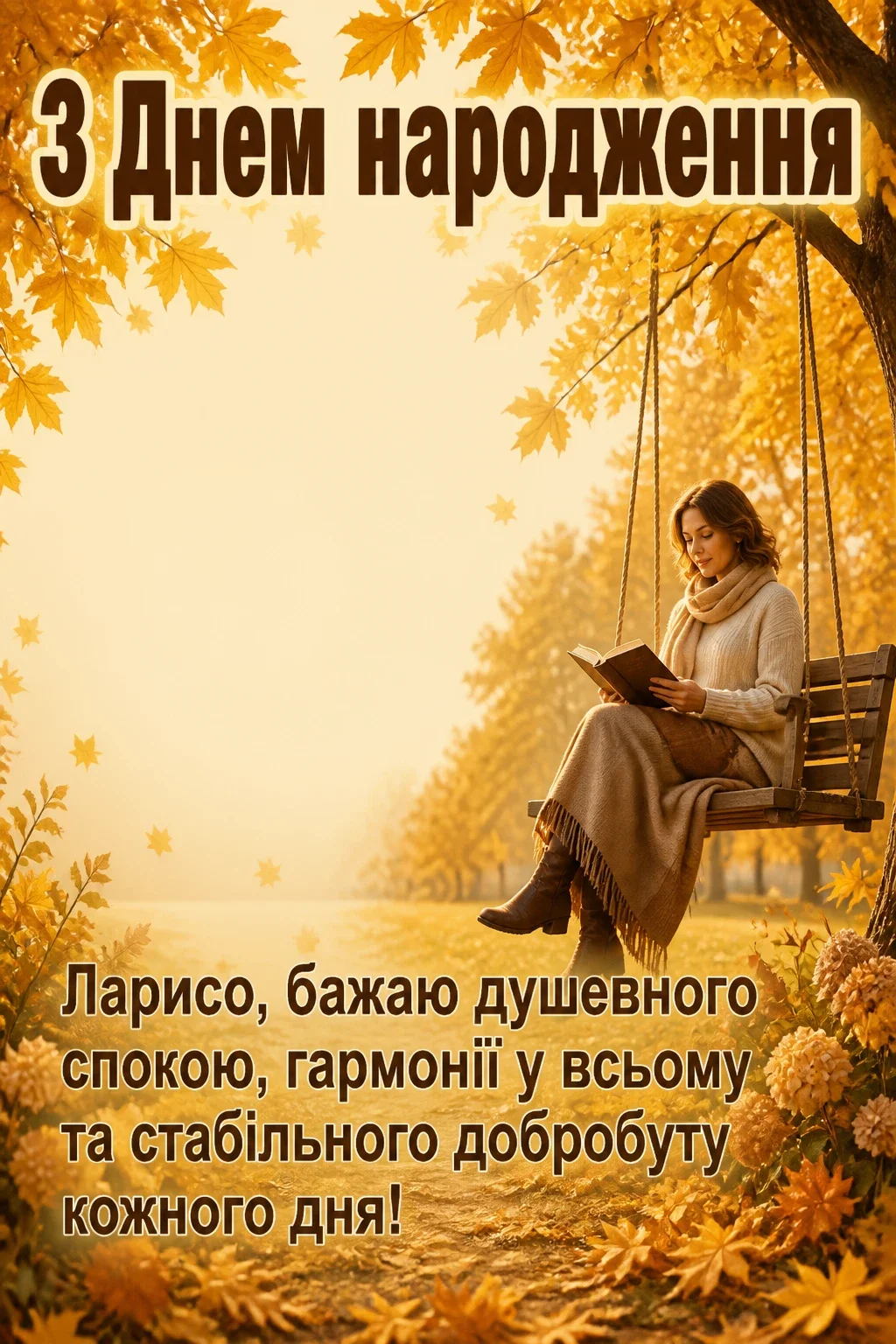 з днем народження лариса