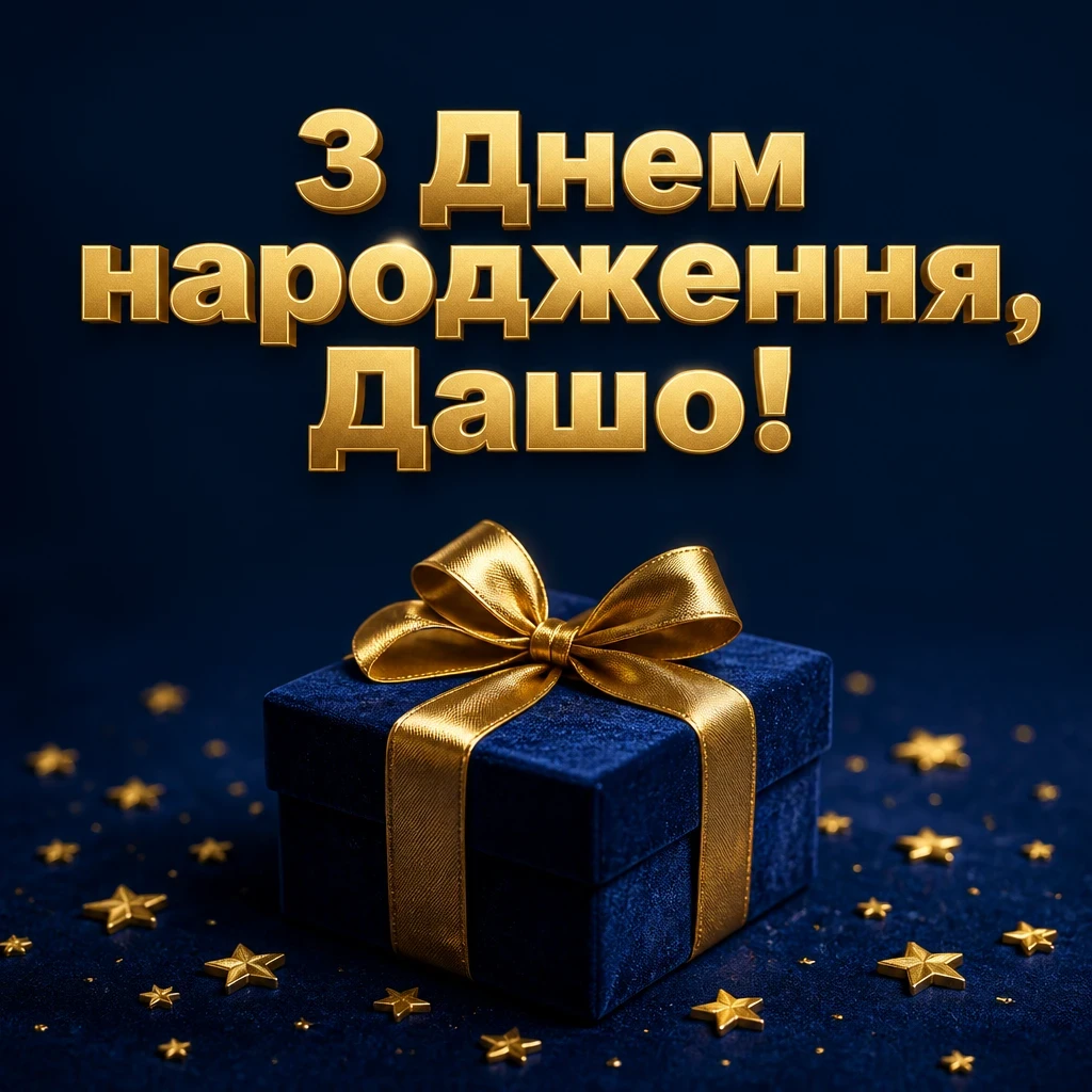 з днем народження даша