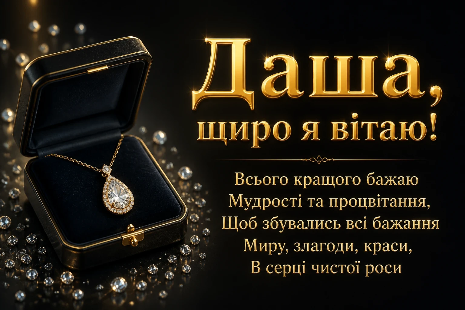 з днем народження даша
