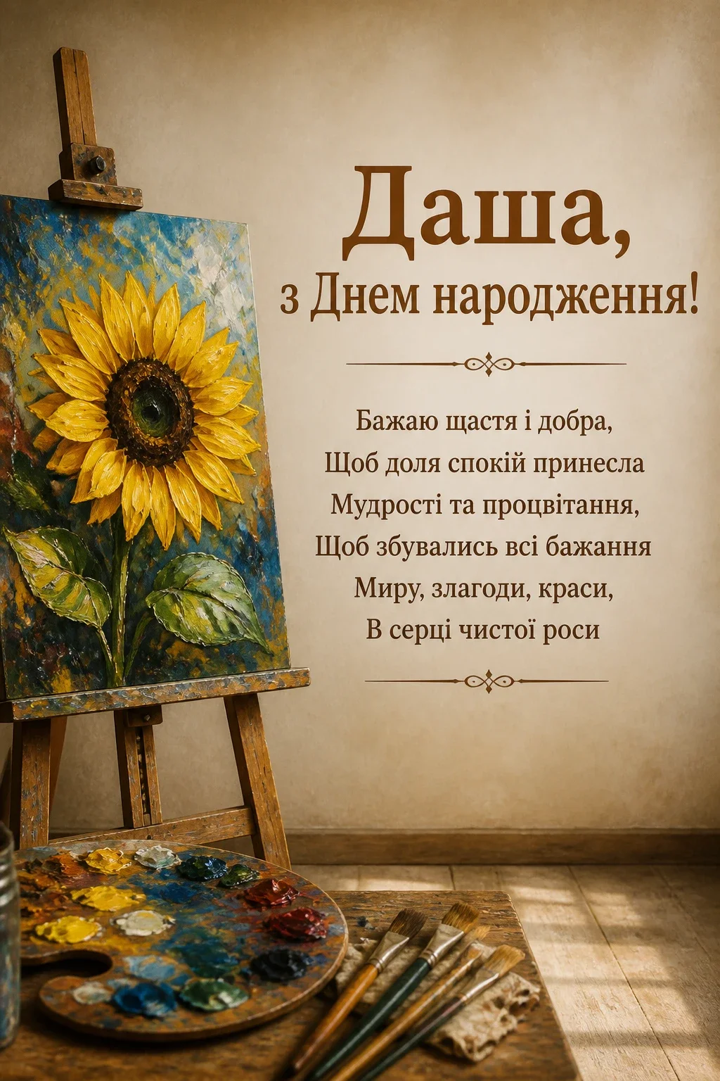 з днем народження даша