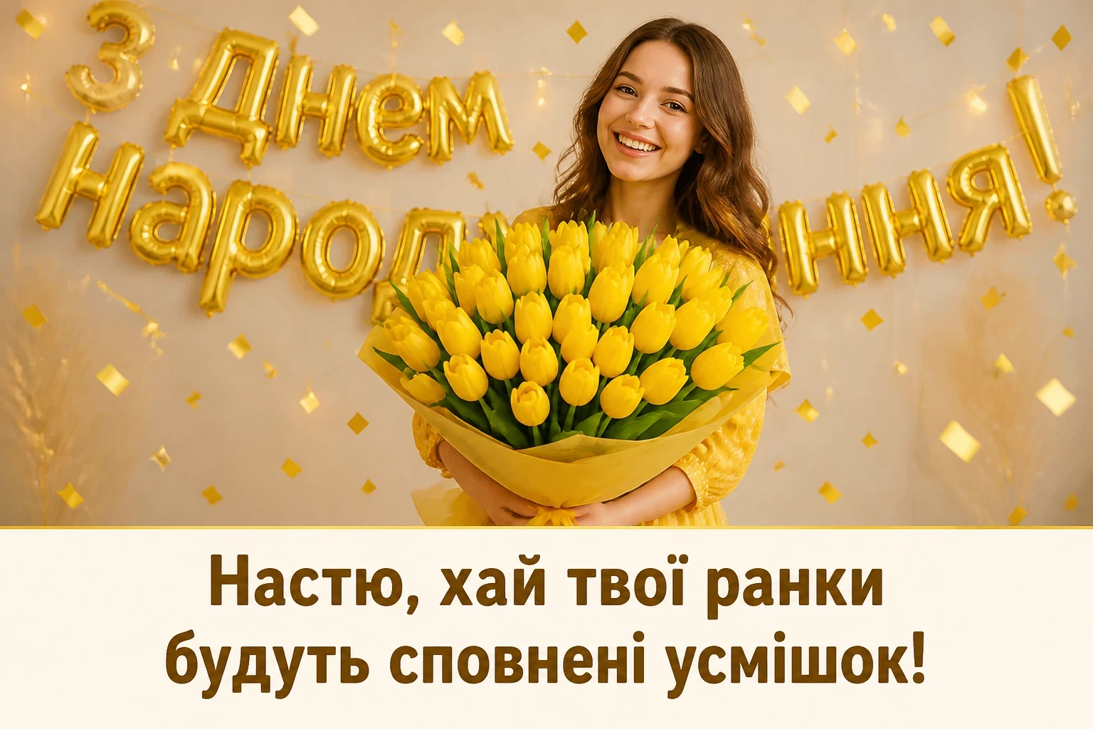 з днем народження анастасія