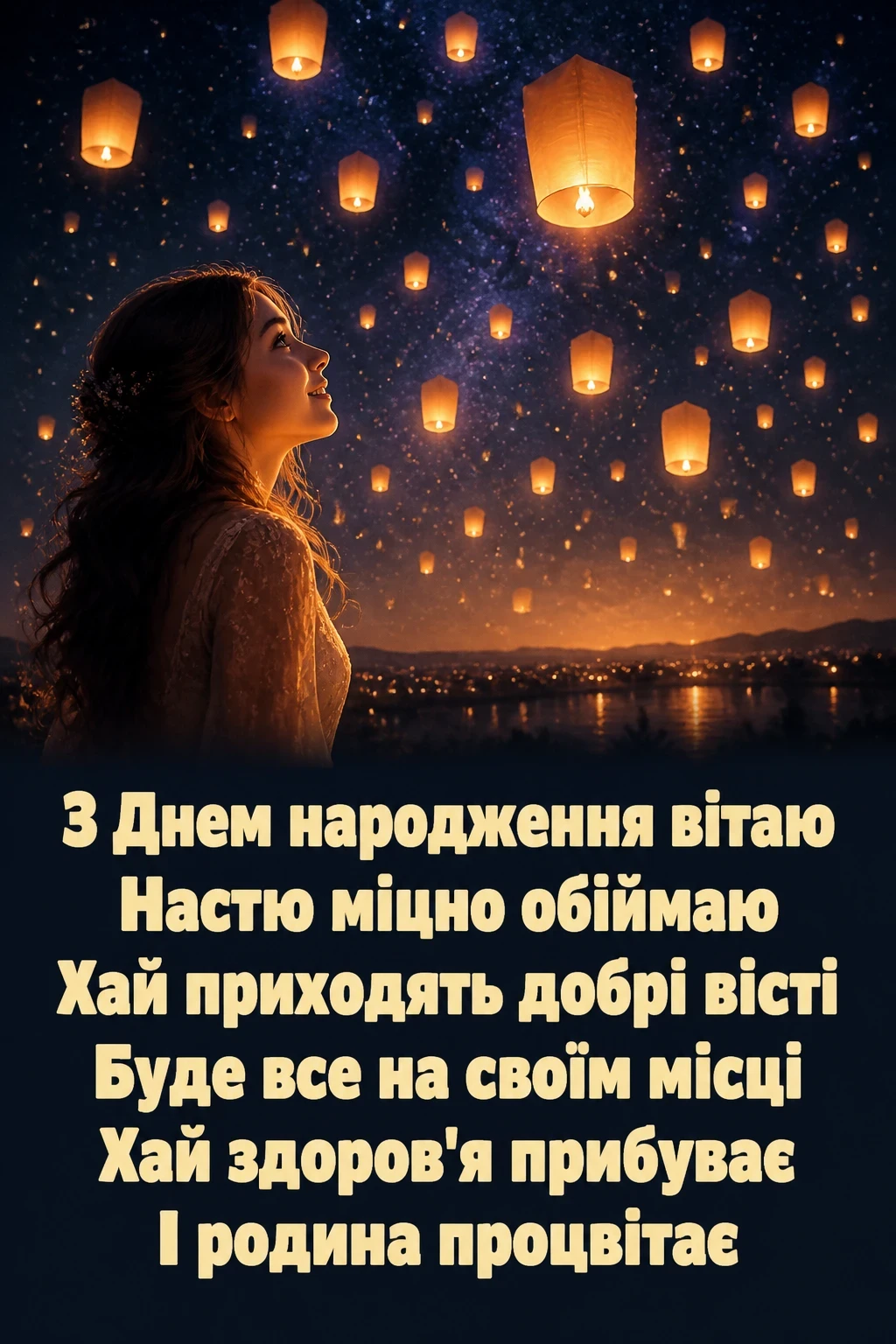 з днем народження анастасія