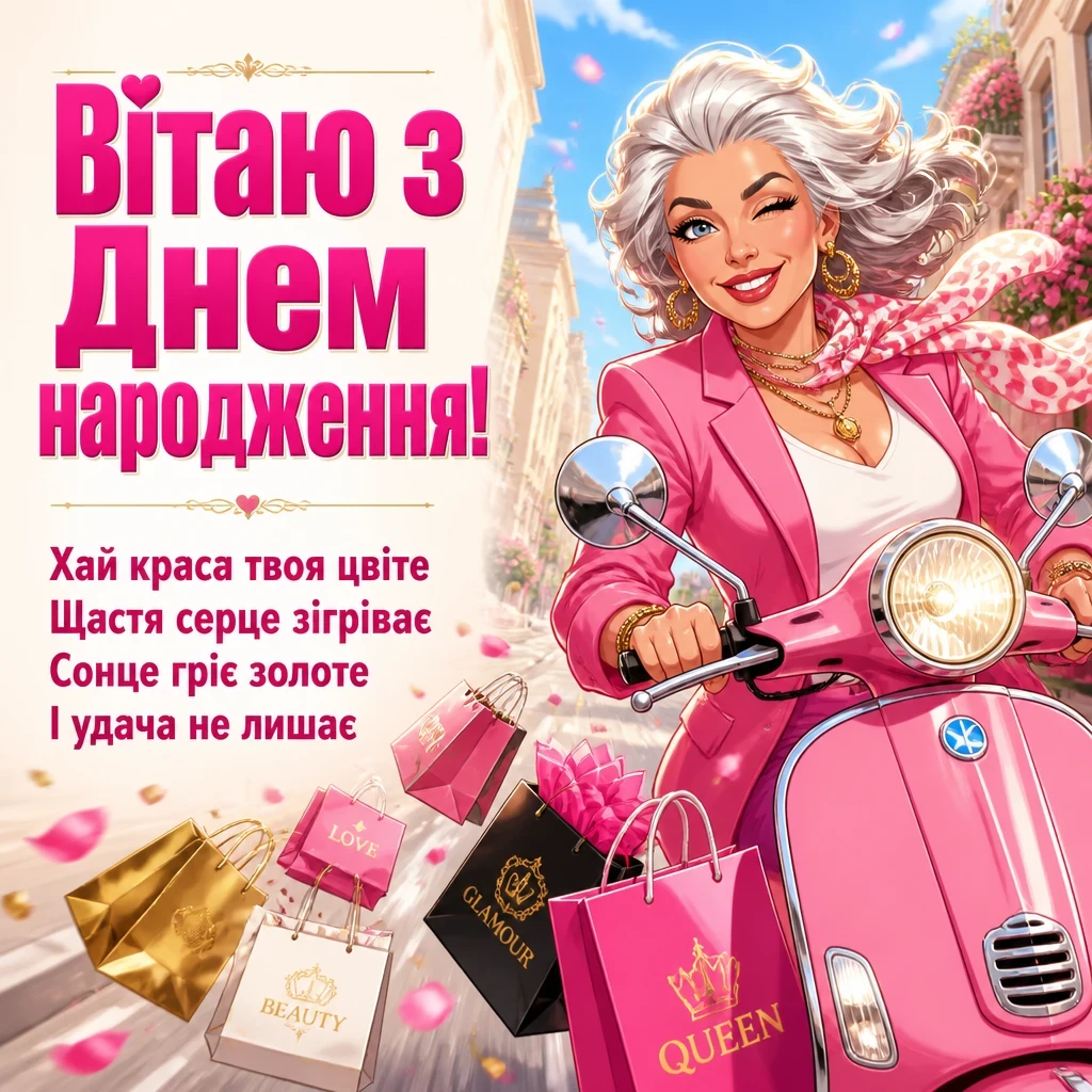 прикольні привітання з днем народження кумі своїми словами