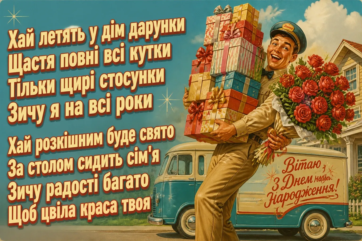 прикольні привітання з днем народження кумі своїми словами