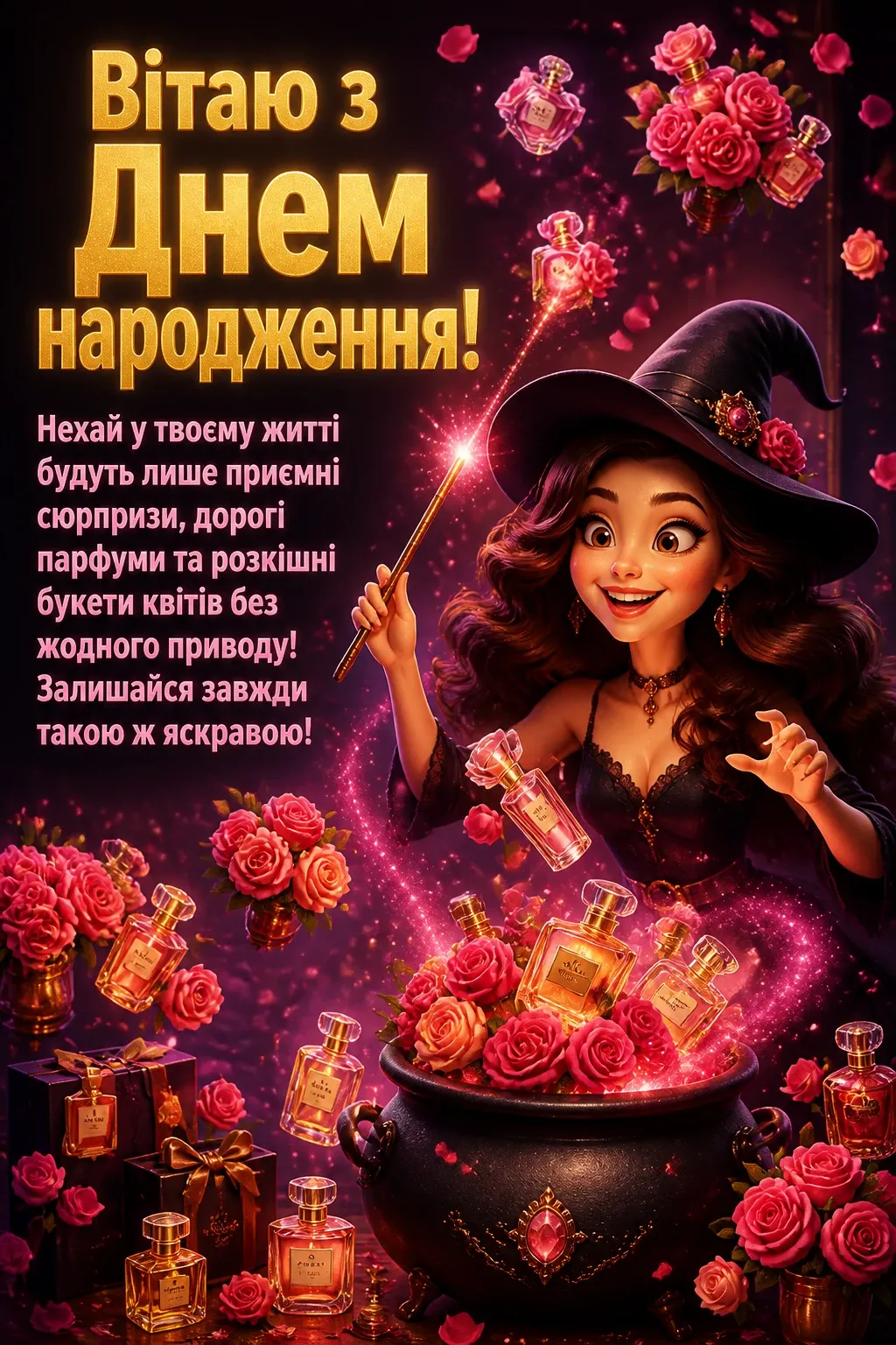 прикольні привітання з днем народження кумі своїми словами