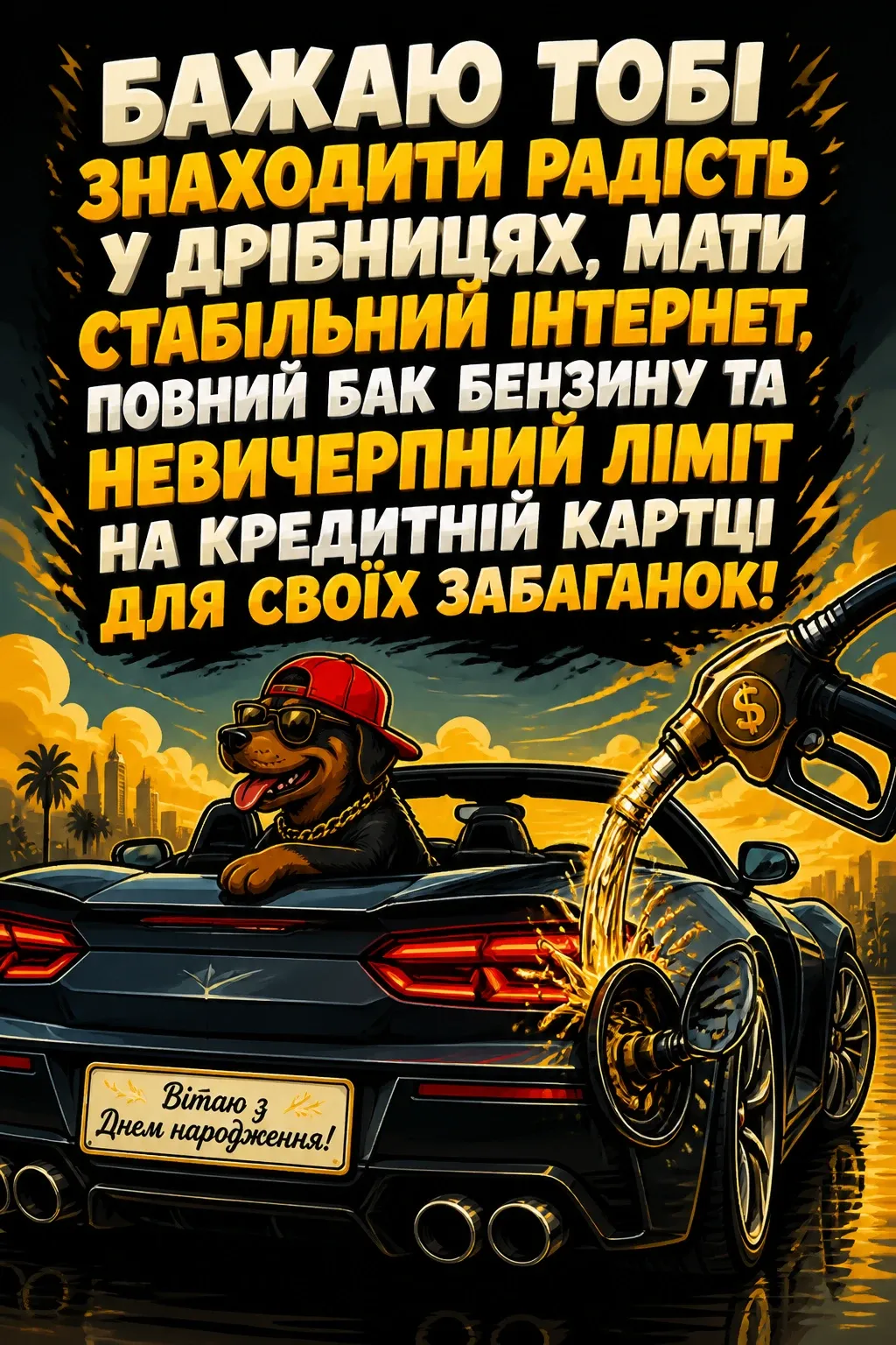 прикольні привітання з днем народження кумі своїми словами