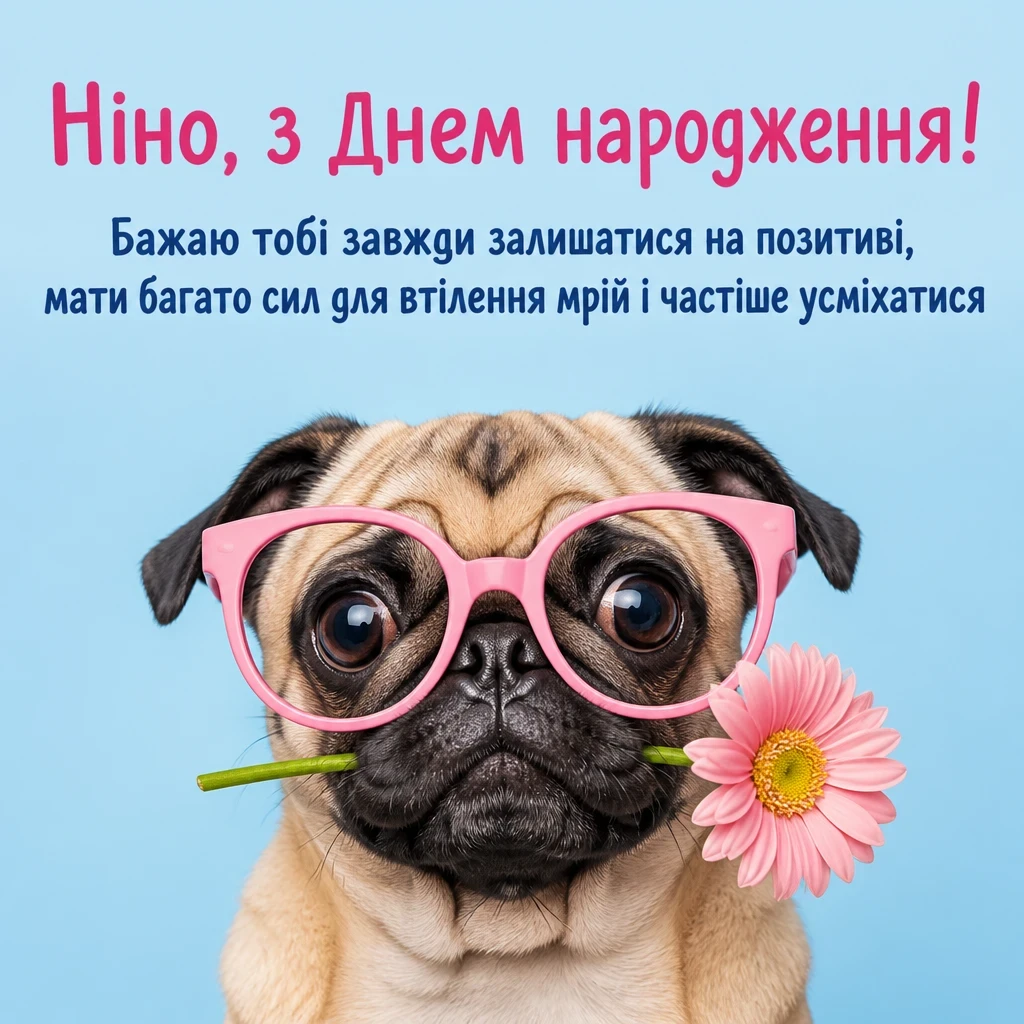 з днем народження ніна