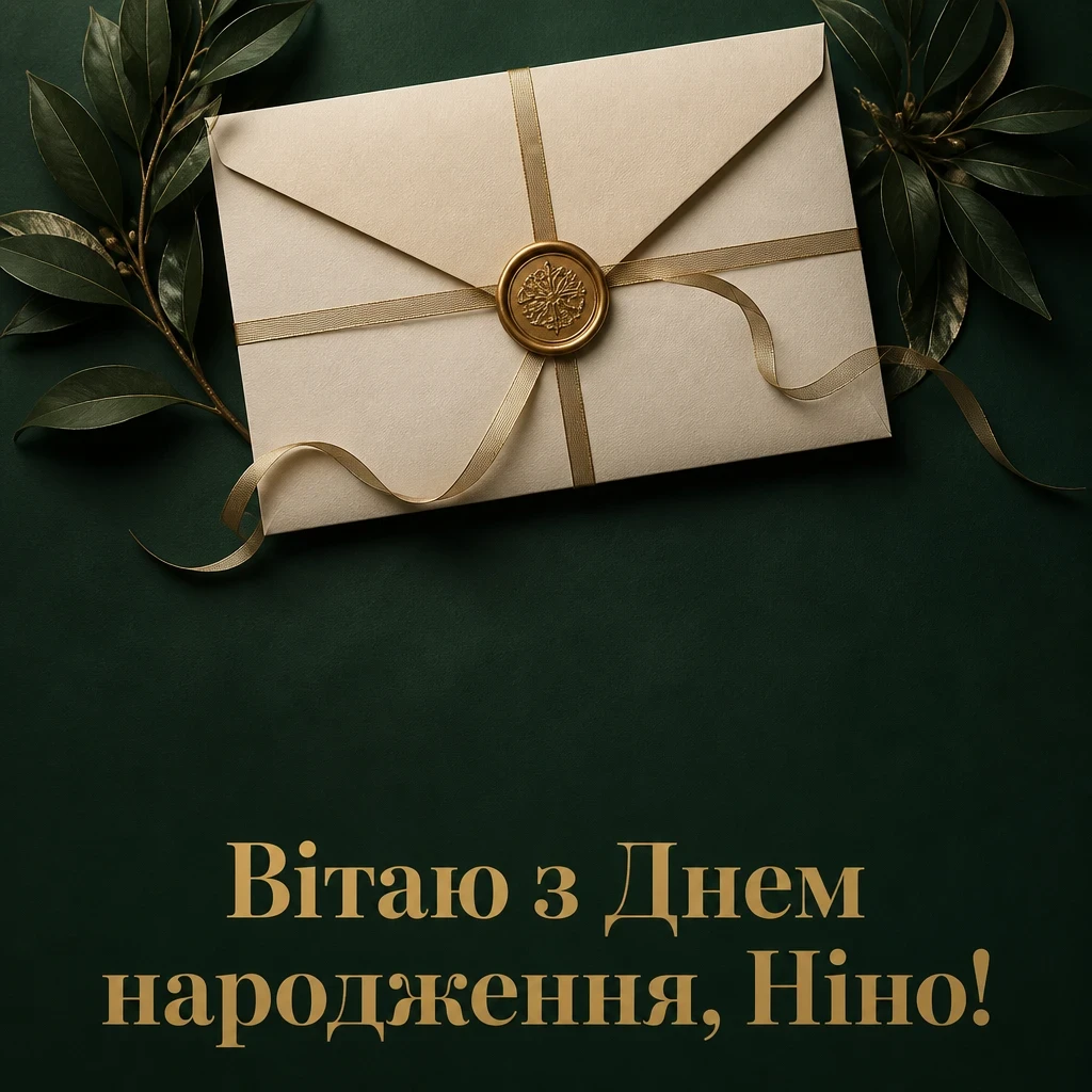 з днем народження ніна