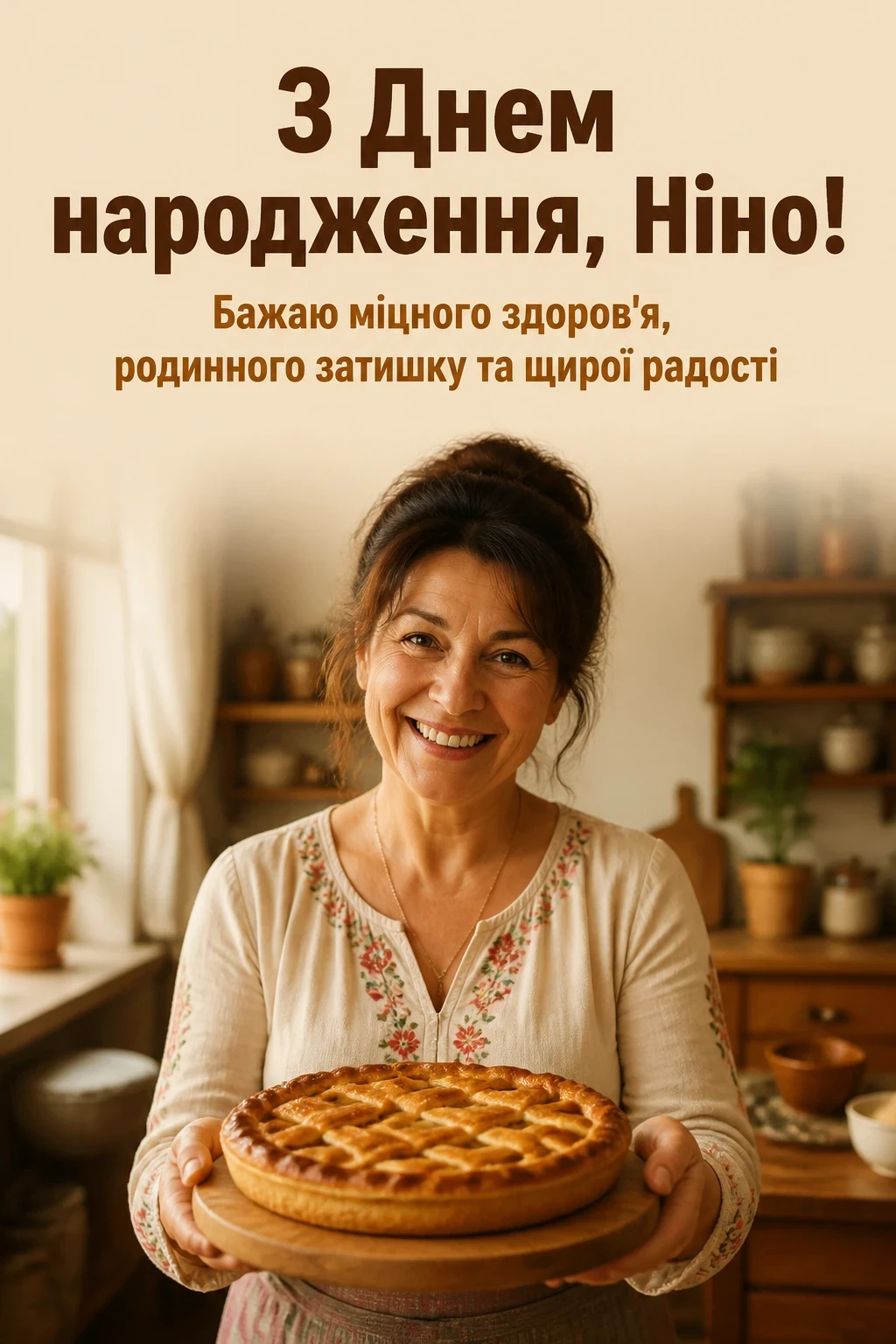 з днем народження ніна