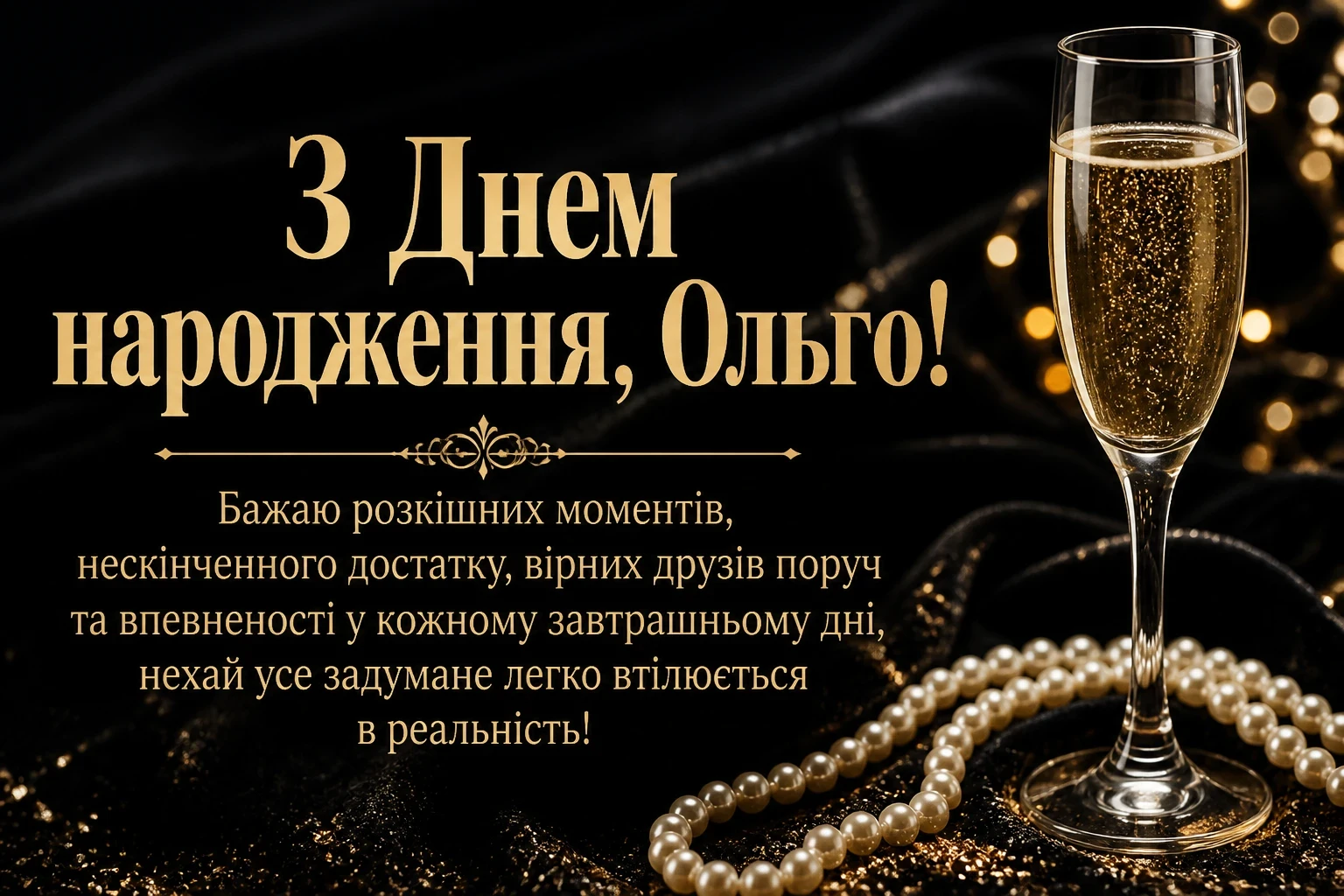 з днем народження ольга