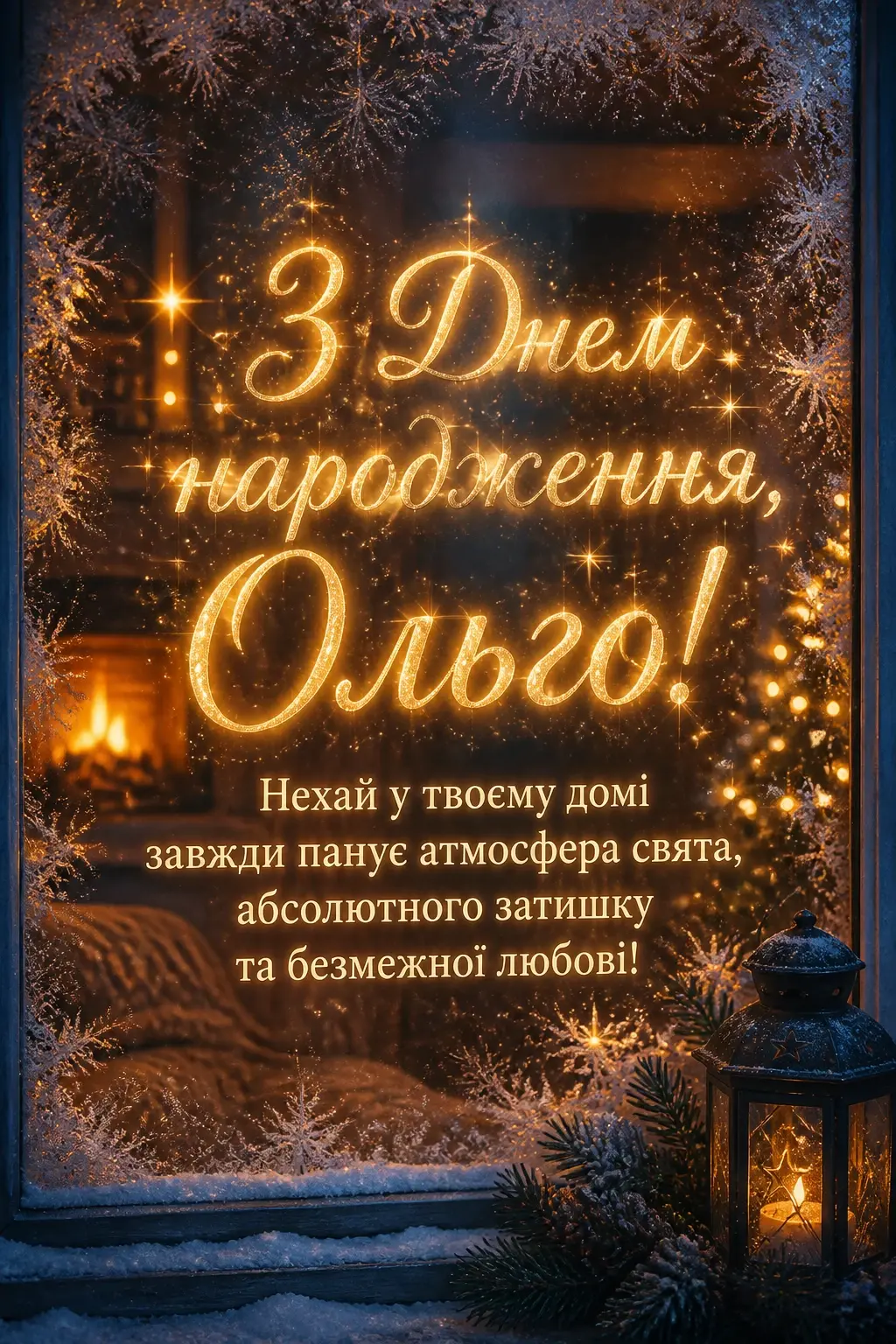 з днем народження ольга