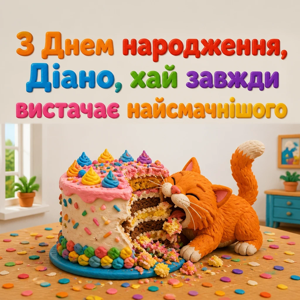 з днем народження діана