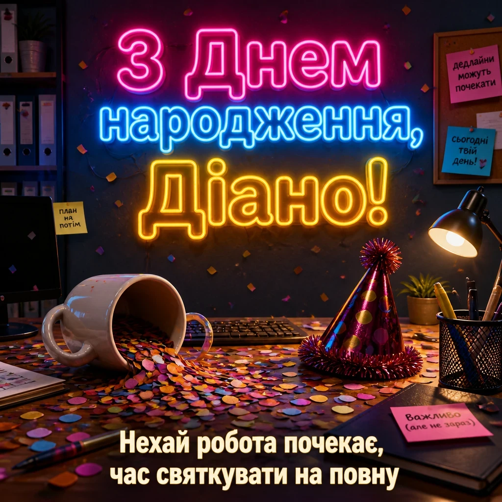 з днем народження діана