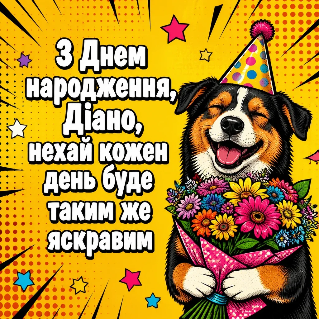 з днем народження діана