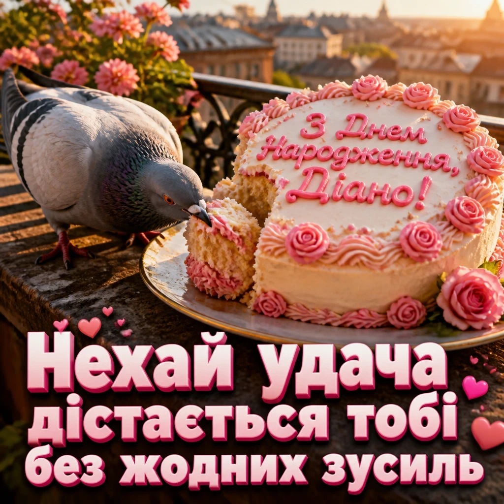 з днем народження діана