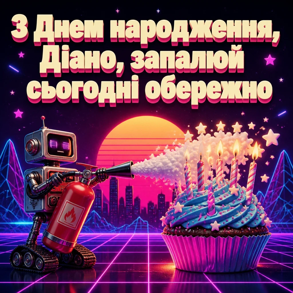 з днем народження діана