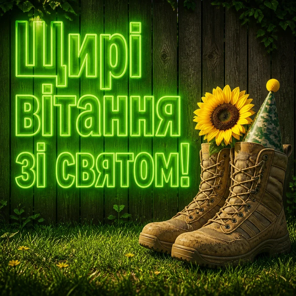 привітання з днем народження військовому