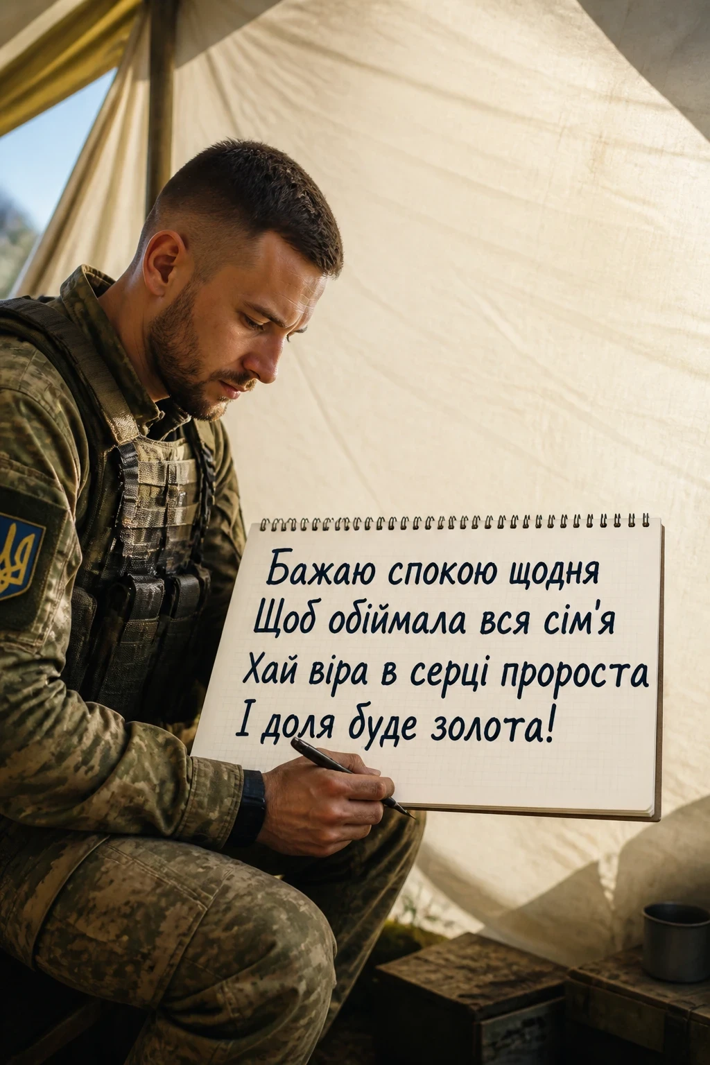 привітання з днем народження військовому