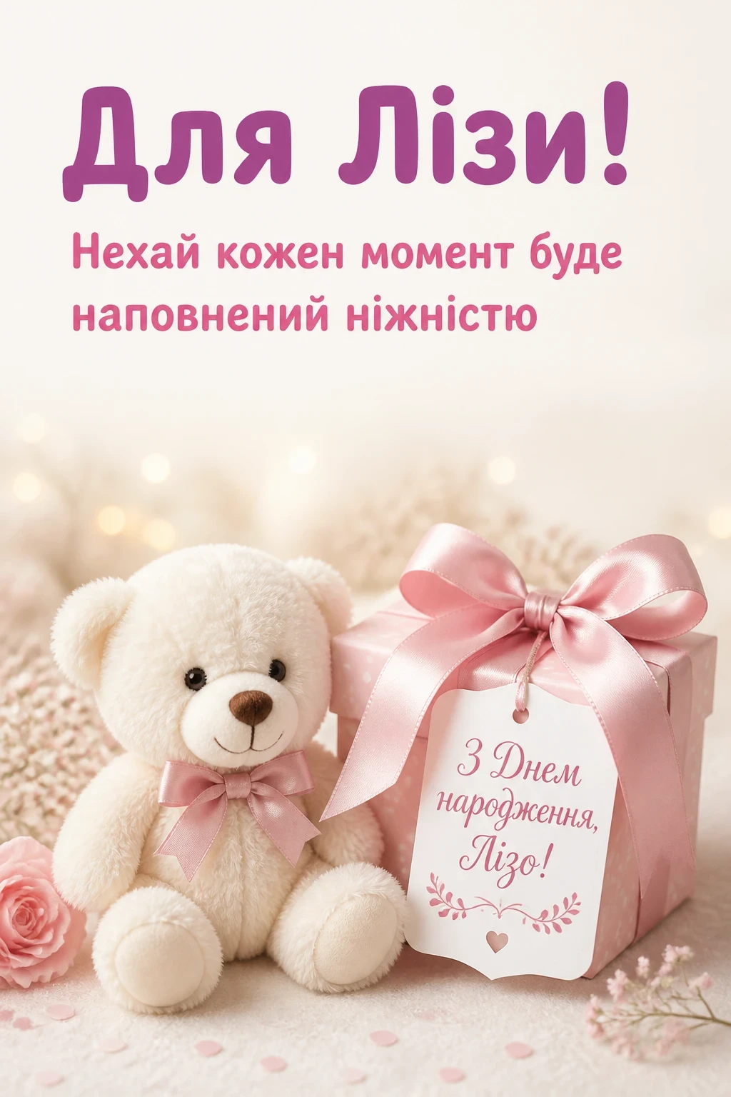 з днем народження ліза з днем народження ліза