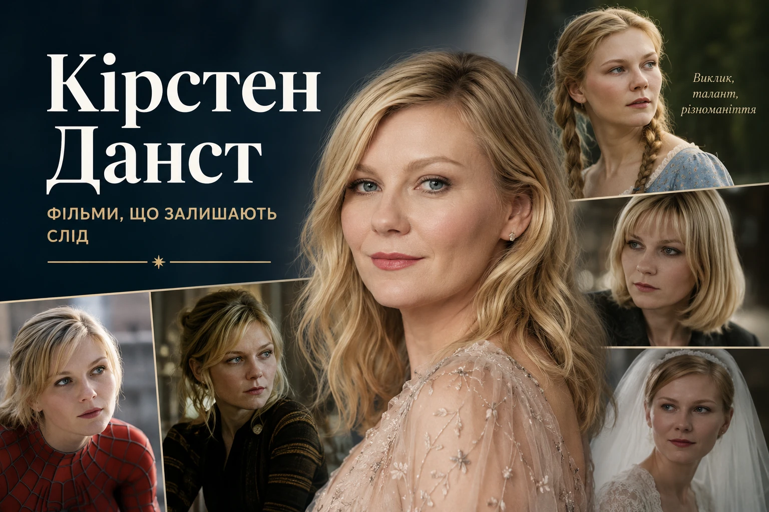 Топ 20 фільмів Кірстен Данст усіх жанрів